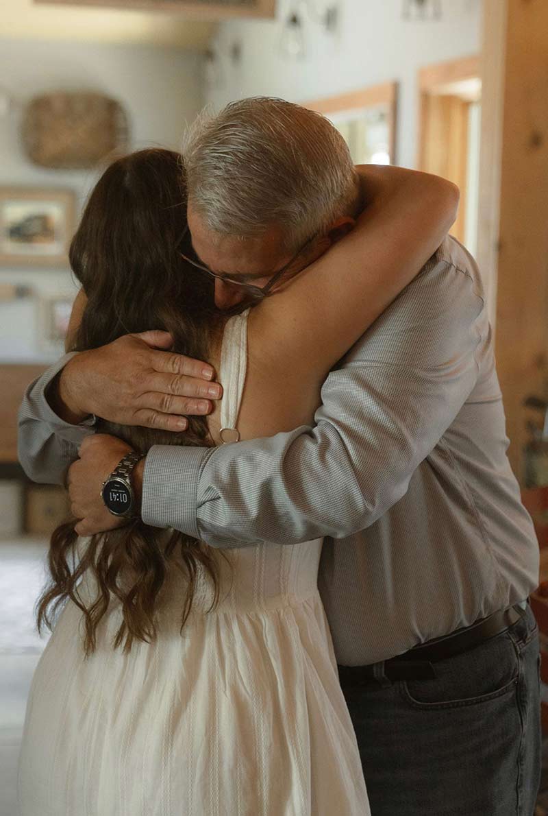 Jerry Wynne at his daughter's wedding